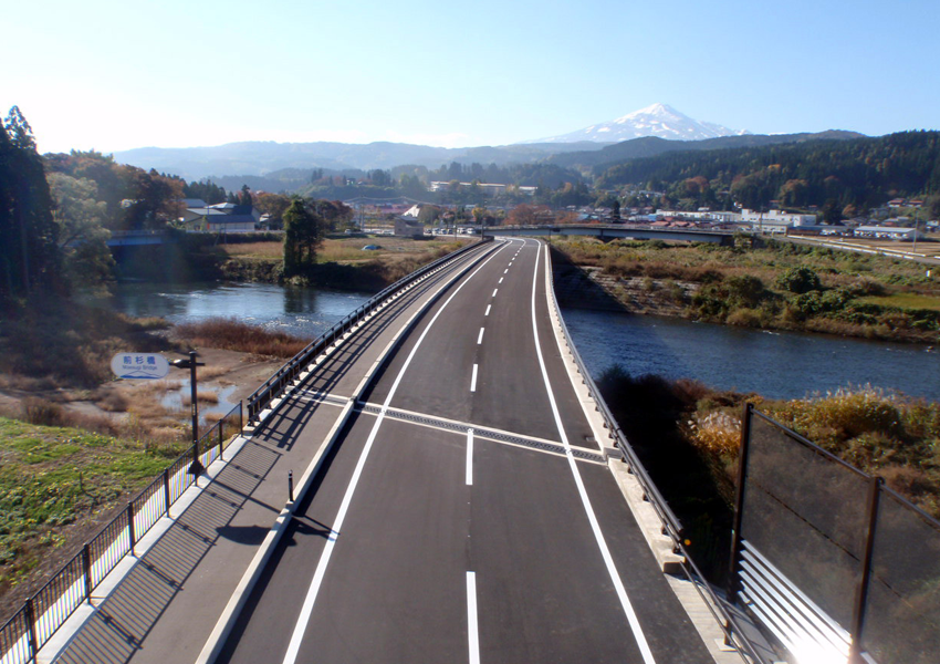 国道108号線前杉バイパス工事